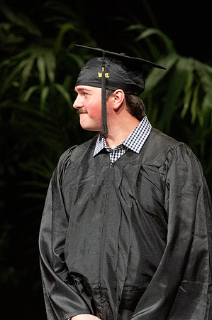 Graduates during convocation for the College of Agriculture and Life Sciences.