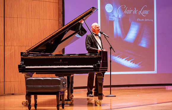 Center Stage Piano concert by Del Parkinson in the Barrus Concert Hall.