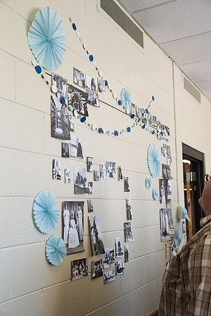 The Class of 1967 meets together in the Manwaring Center for a Reunion.