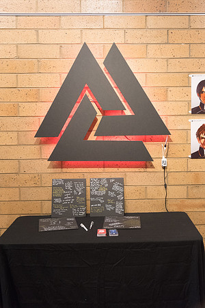 Bachelor of Fine Art students exhibit their senior projects they have been working on for two semesters.