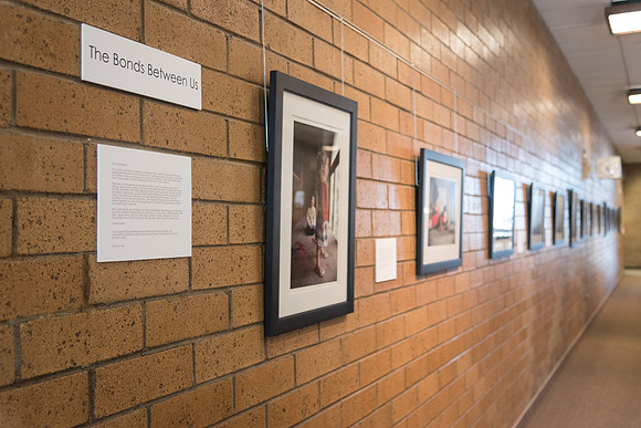 Bachelor of Fine Art students exhibit their senior projects they have been working on for two semesters.
