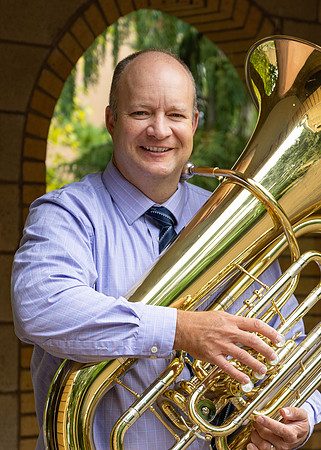BYU-Idaho Music Faculty, Tuba instructor Matt Moore.
