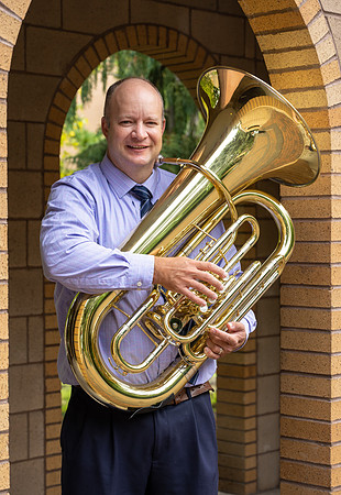 BYU-Idaho Music Faculty, Tuba instructor Matt Moore.