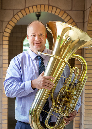 BYU-Idaho Music Faculty, Tuba instructor Matt Moore.
