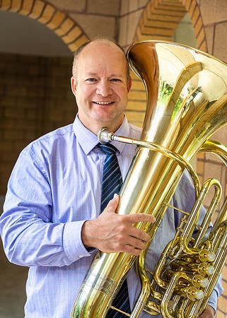BYU-Idaho Music Faculty, Tuba instructor Matt Moore.