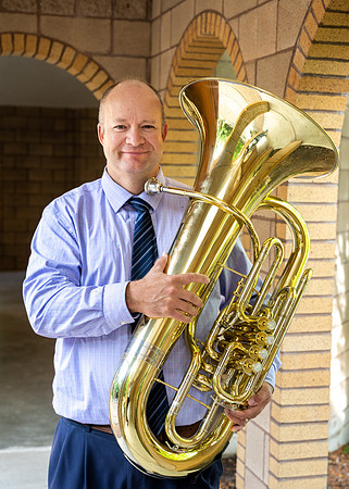 BYU-Idaho Music Faculty, Tuba instructor Matt Moore.