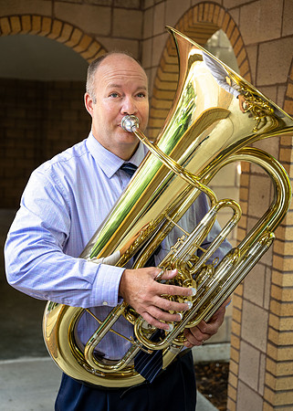 BYU-Idaho Music Faculty, Tuba instructor Matt Moore.