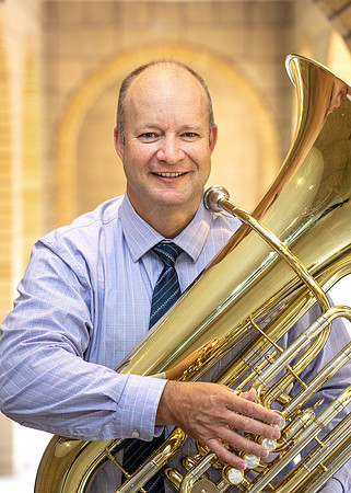 BYU-Idaho Music Faculty, Tuba instructor Matt Moore.