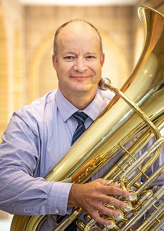 BYU-Idaho Music Faculty, Tuba instructor Matt Moore.