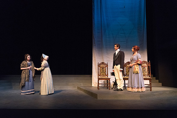 The theater department presents Northanger Abbey, based on the story written by Jane Austen. 2017