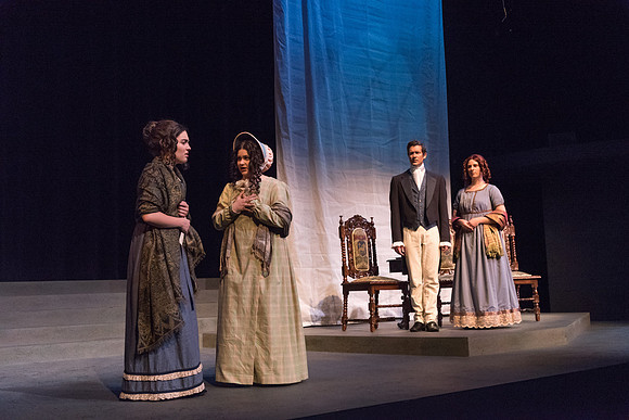 The theater department presents Northanger Abbey, based on the story written by Jane Austen. 2017