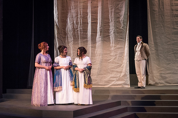 The theater department presents Northanger Abbey, based on the story written by Jane Austen. 2017