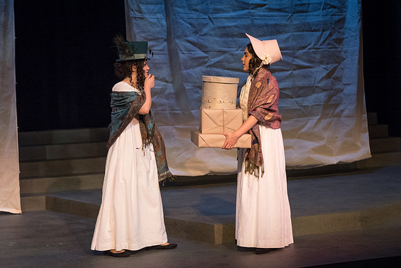 The theater department presents Northanger Abbey, based on the story written by Jane Austen. 2017