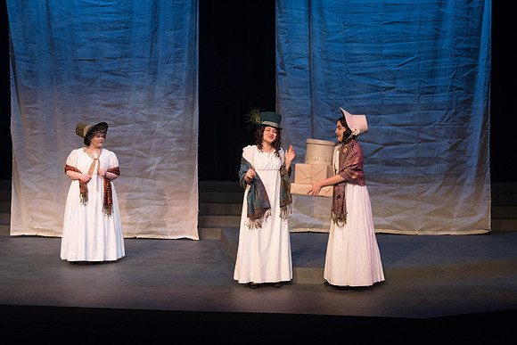 The theater department presents Northanger Abbey, based on the story written by Jane Austen. 2017