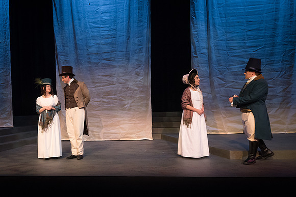 The theater department presents Northanger Abbey, based on the story written by Jane Austen. 2017