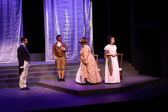 The theater department presents Northanger Abbey, based on the story written by Jane Austen. 2017