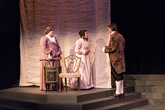 The theater department presents Northanger Abbey, based on the story written by Jane Austen. 2017