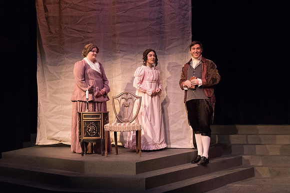 The theater department presents Northanger Abbey, based on the story written by Jane Austen. 2017