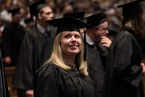 BYU-Idaho Graduation. Graduates during Commencement. Spring Semester