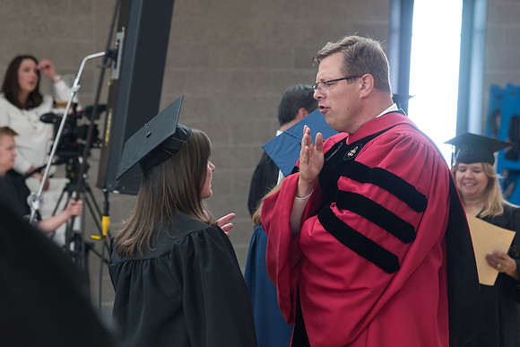 BYU-Idaho Spring Semester graduation ceremonies.