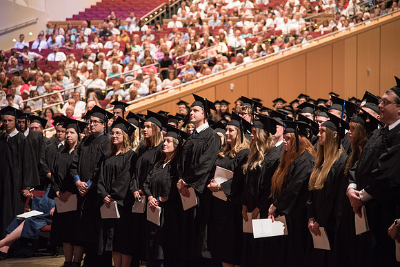 BYU-Idaho Spring Semester graduation ceremonies.