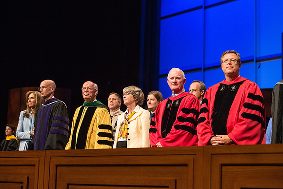 BYU-Idaho Spring Semester graduation ceremonies.