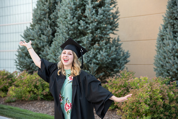 Joye Robinson, Spring 2017 BYU-Idaho Graduate.