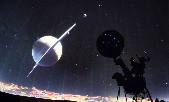 Inside the Planetarium. Jan 2001