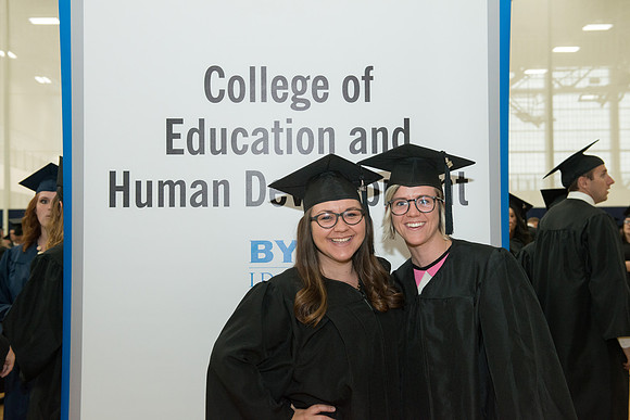 BYU-Idaho Spring semester graduation, July 2017.