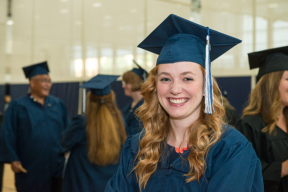 BYU-Idaho Spring semester graduation, July 2017.
