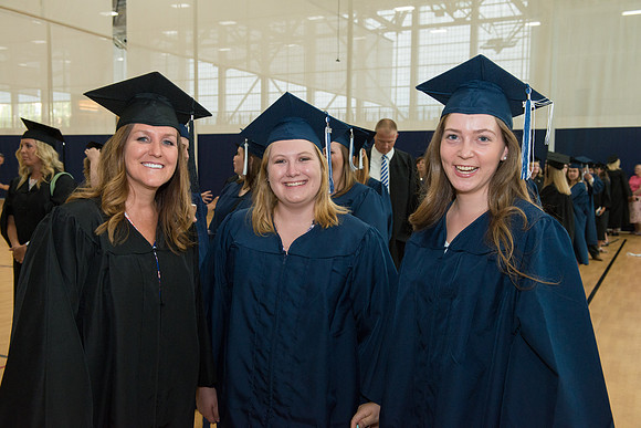 BYU-Idaho Spring semester graduation, July 2017.