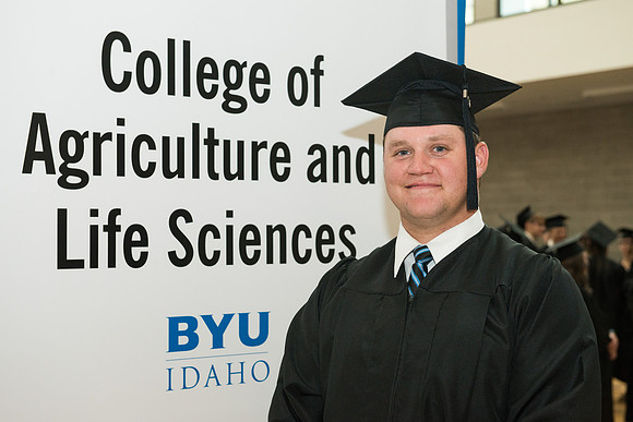 BYU-Idaho Spring semester graduation, July 2017.