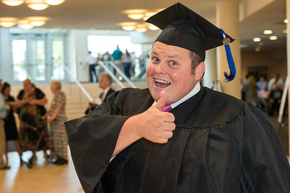 BYU-Idaho Spring semester graduation, July 2017.