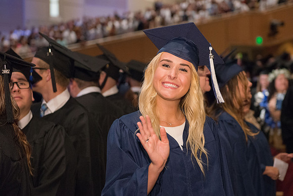BYU-Idaho Spring semester graduation, July 2017.