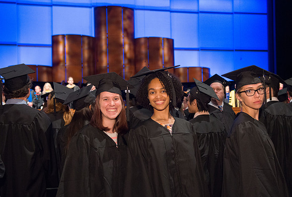 BYU-Idaho Spring semester graduation, July 2017.