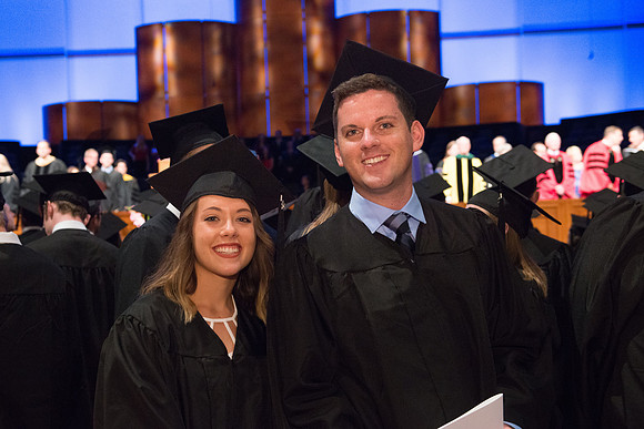 BYU-Idaho Spring semester graduation, July 2017.