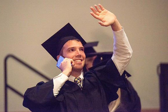 BYU-Idaho Spring semester graduation.