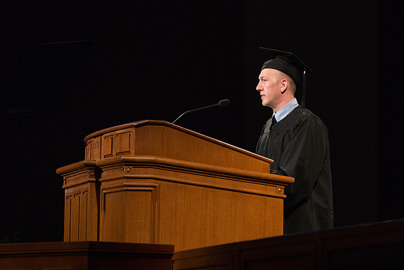 BYU-Idaho Spring semester graduation.