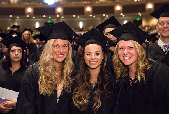 BYU-Idaho Spring semester graduation.