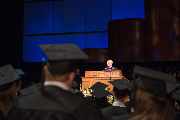 BYU-Idaho Spring semester graduation.