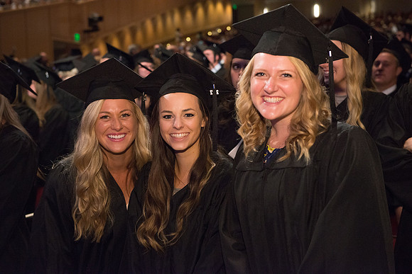 BYU-Idaho Spring semester graduation.