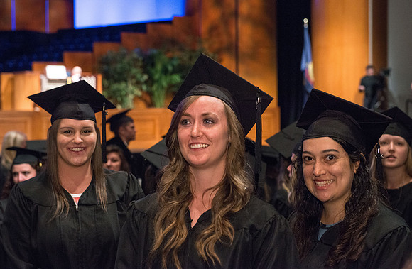 BYU-Idaho Spring semester graduation.