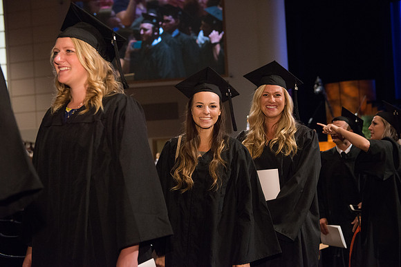 BYU-Idaho Spring semester graduation, July 2017.