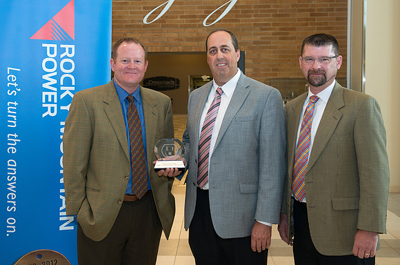 Rocky Mountain Power awards BYU-Idaho with the Watt Smart Award for being energy efficient.