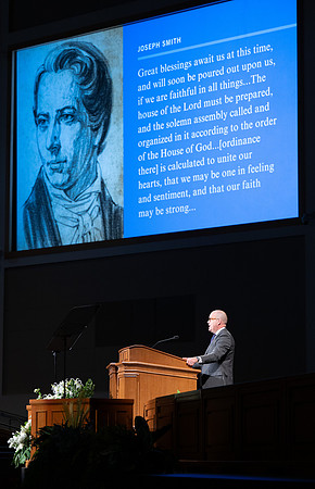 BYU-Idaho devotional with Elder James W. McConkie III, General Authority Seventy.
