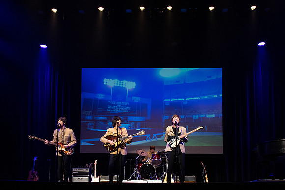 Beatles tribute band perfoms at BYU-Idaho.