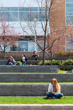 Studying Outside - May 2021