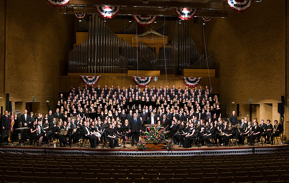 For the first time, the BYU-Idaho Department of Music presents a major Independence Day concert to celebrate our national heritage! Join the BYU-Idaho University Band, more than 300 choral singers, an