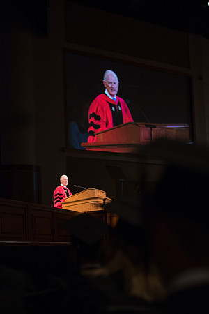 Commencement in the BYU-Idaho Center