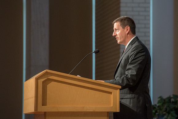 Strengthening individuals and families through lifelong learning. Jeff Morin, Vice President over University Resources.